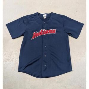 Vintage 1999 Cleveland Indians MLB Baseball Jersey